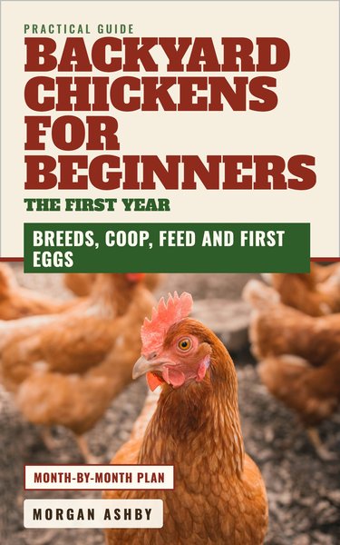 Backyard Chickens for Beginners: The First Year book cover